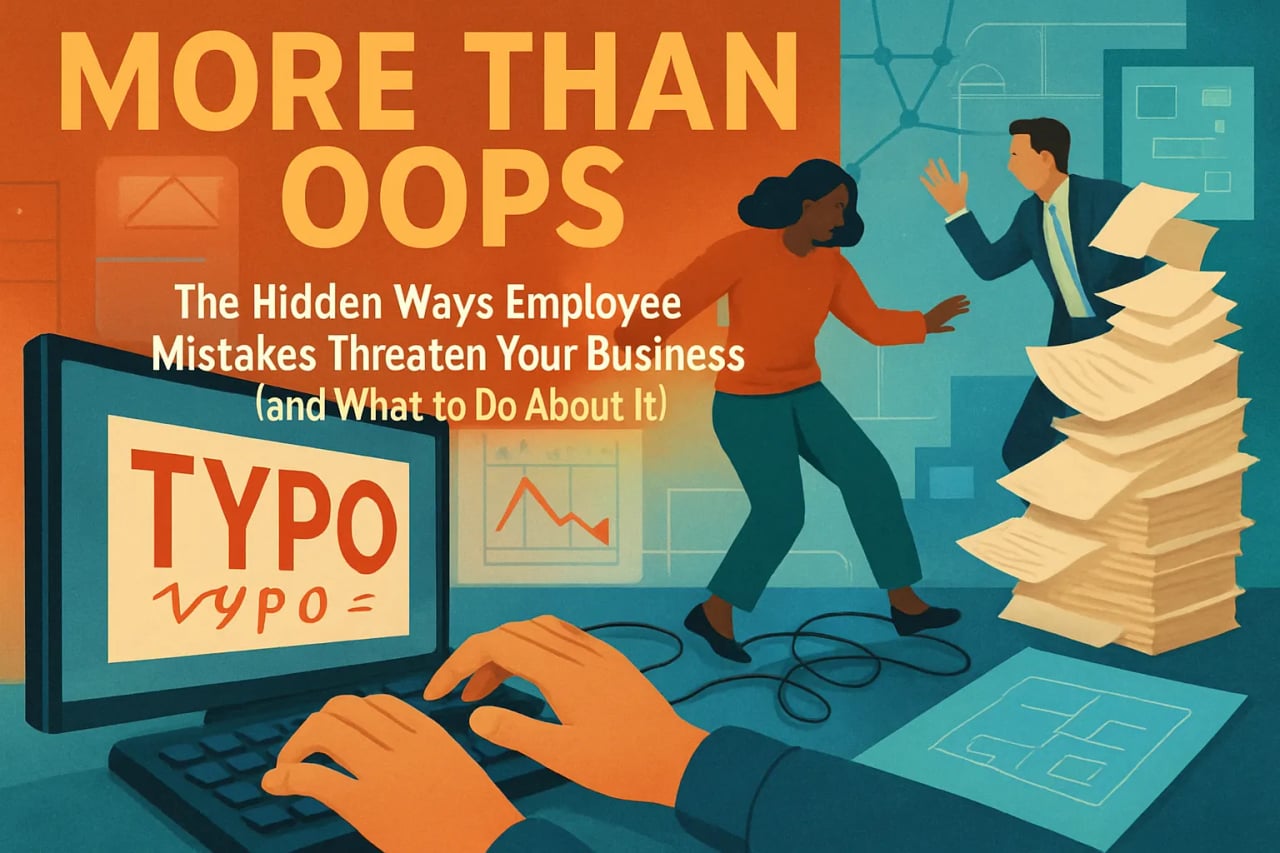 More Than Oops: The Hidden Ways Employee Mistakes Threaten Your Business (and What to Do About It) Cover