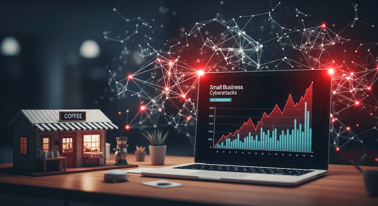 Behind the Firewall: Startling Small Business Cybersecurity Statistics for 2025 (And Why They Matter More Than Ever) Cover